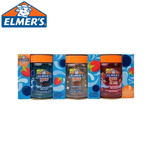 Pack Splash Slime Transparente x 3 ELMERS – Rimsory