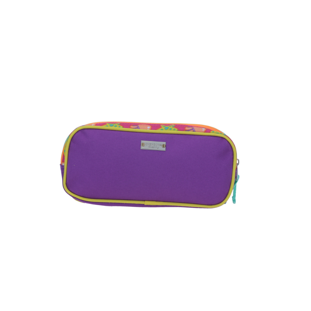 Estuchera Doble Cierre Sirena Happy Girl HG64403-P CHENSON 23cm x 9cm x