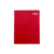 Cuaderno Engrapado Pleno 1/2 Oficio C/C 100 Hjas. LIDER Rojo