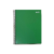 Cuaderno Espiral Metálico Pleno Oficio C/C 100 Hjas. LIDER Verde